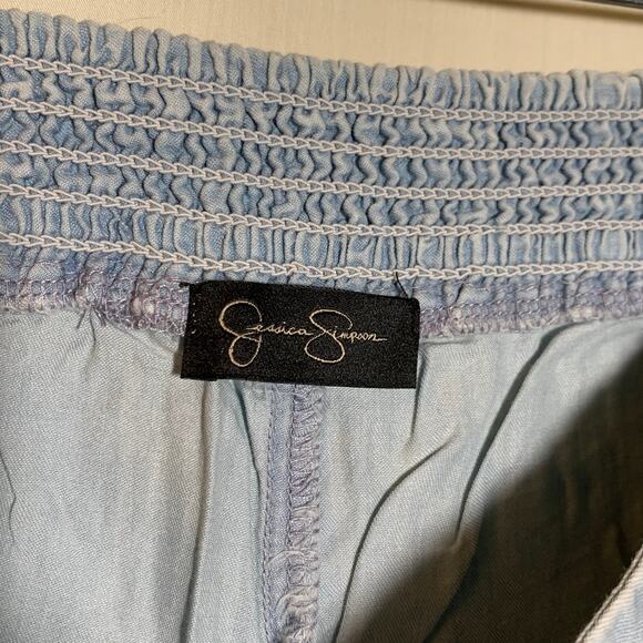 Jessica Simpson Petra Chambray Shorts - Picture 3 of 4